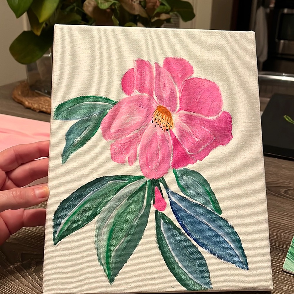Alone in the sunshine painting